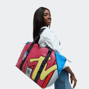 Kipling X MTV Collaboration Tote Bag